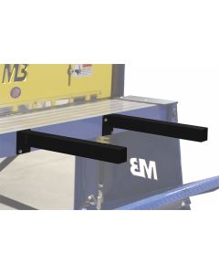 Retractable Work Support Arms for Foot Shear